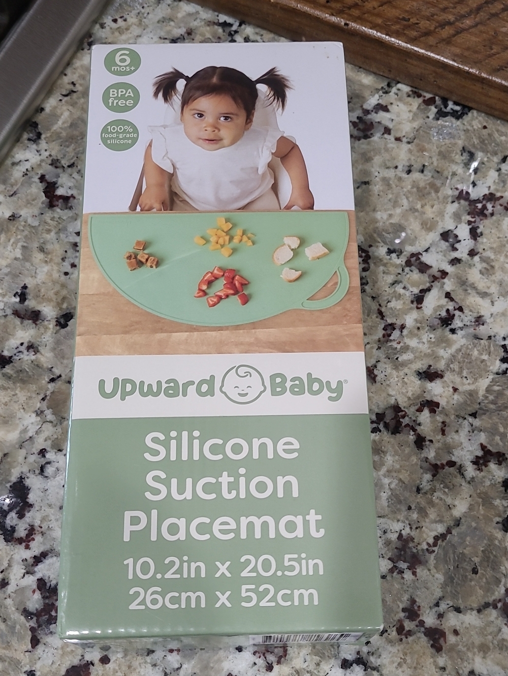 Upward Baby Infant/Toddler Silicone Suction Placemat New